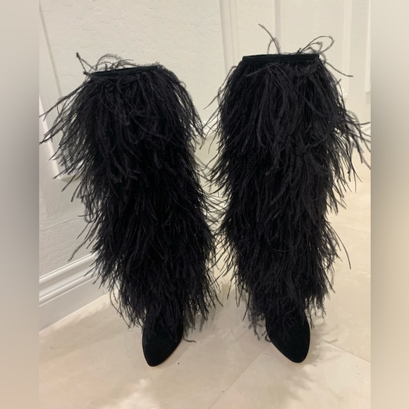 BROTHER VELLIES Palms Feather Shaft Boot  Size 8
Retail $2750 - Picture 6 of 14